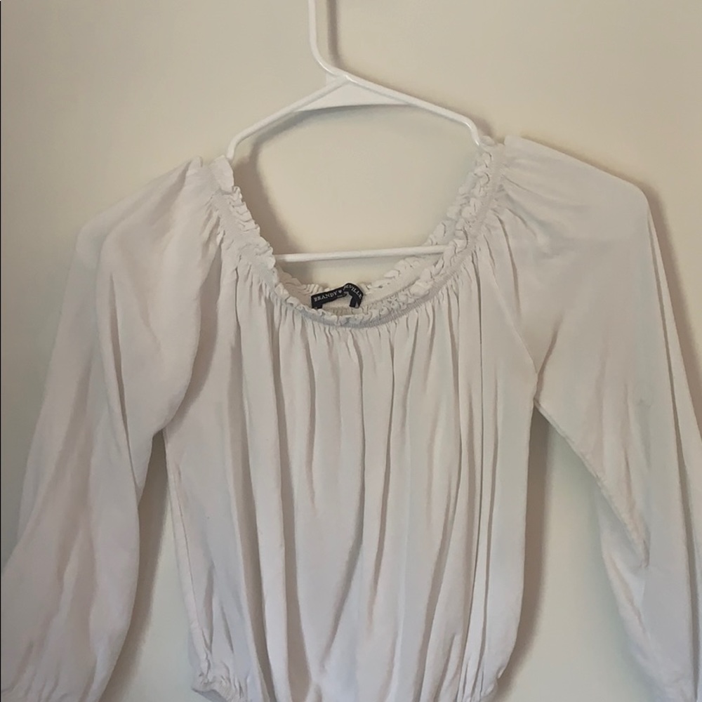brandy ruffle shirt